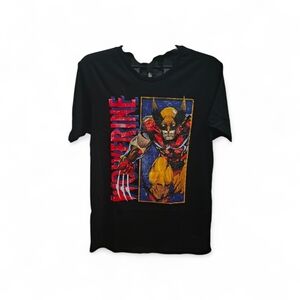Marvel Black Wolverine Short Sleeve Tee